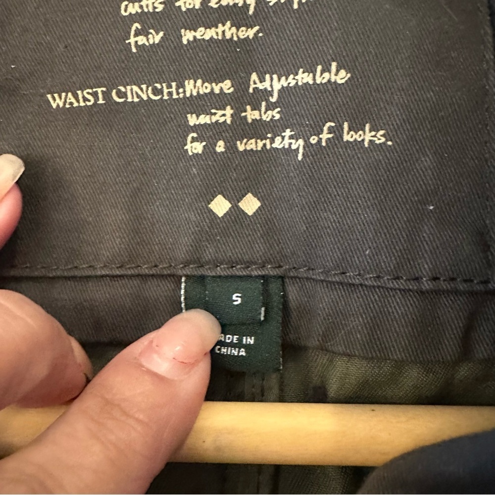 J Crew Downtown Field Jacket Size Small Mossy Brown Green Military - Picture 10 of 12